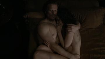 Sam Heughan in Outlander (2014) Sexy Shirtless Butt Gay 49074
