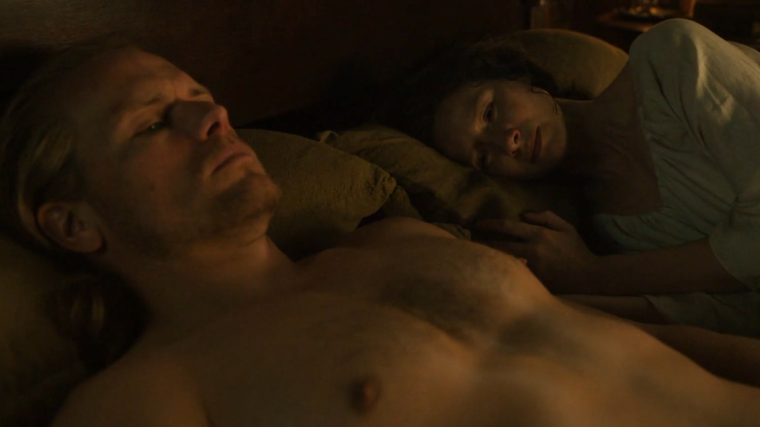 Sexiest Sam Heughan Scene in Outlander. Sexy, Shirtless, Straight, butt, gay. 76303