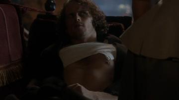 Sam Heughan in Outlander (2014) Butt Shirtless Butt Gay 22168