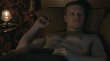 Hottest Jamie Fraser Scenes. Shirtless, butt, gay. 71469