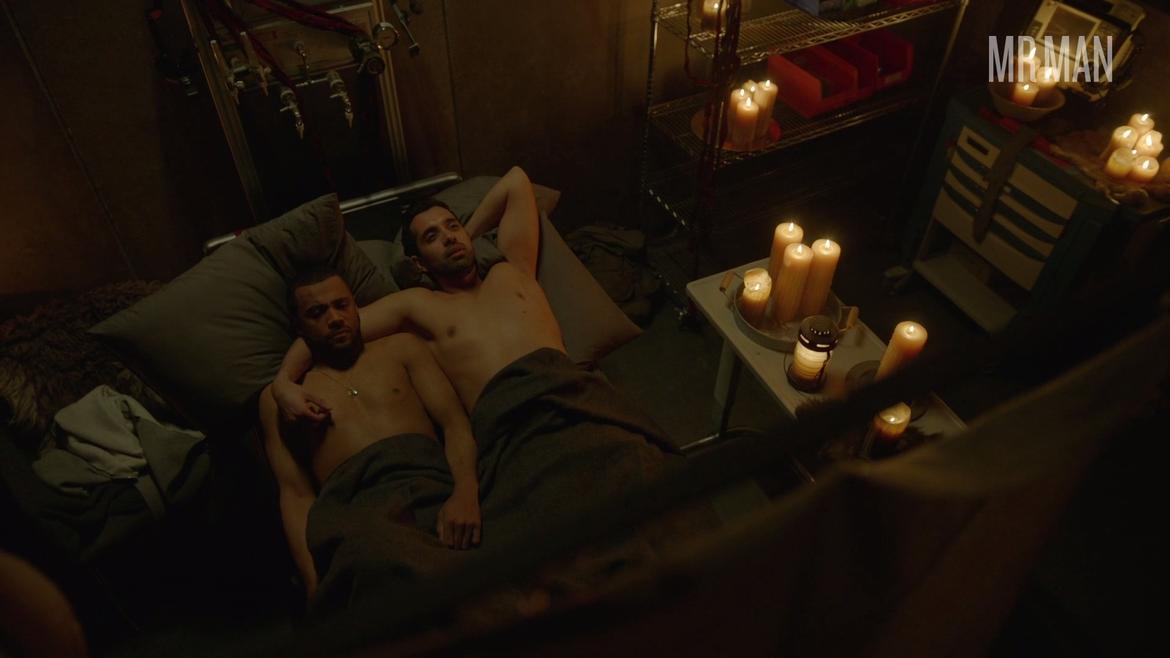 Jarod Joseph, Sachin Sahel in The 100 (2014-2020) Gay Shirtless Gay Shirtless 53966