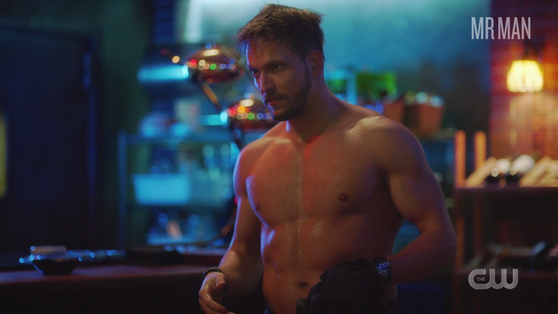Sexiest Scenes of Mark Blaine / Chillblaine from The Flash. Shirtless, sexy. 60245