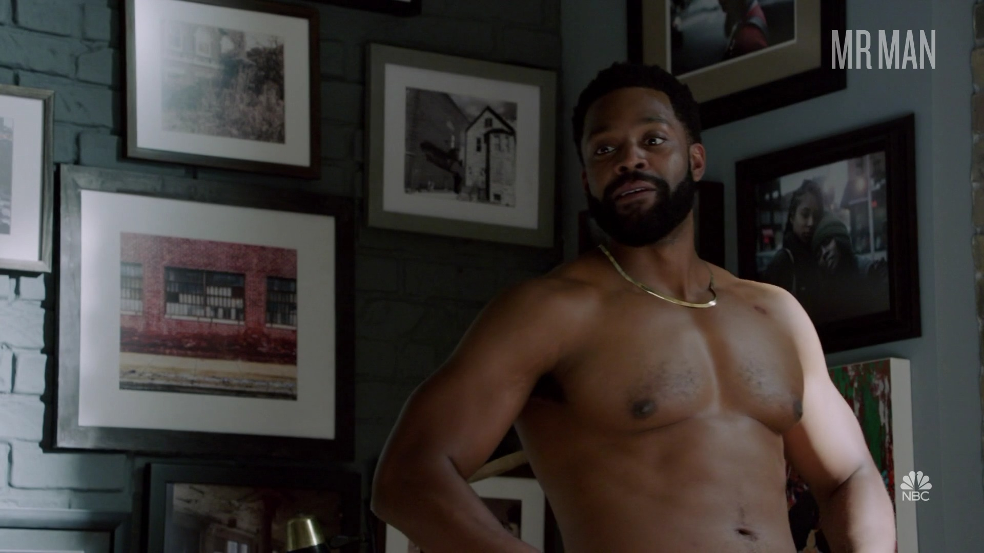 Chicago P.D.'s Sexiest Scenes with Laroyce Hawkins. Sexy, Shirtless, Straight, Underwear, bulge. 66318