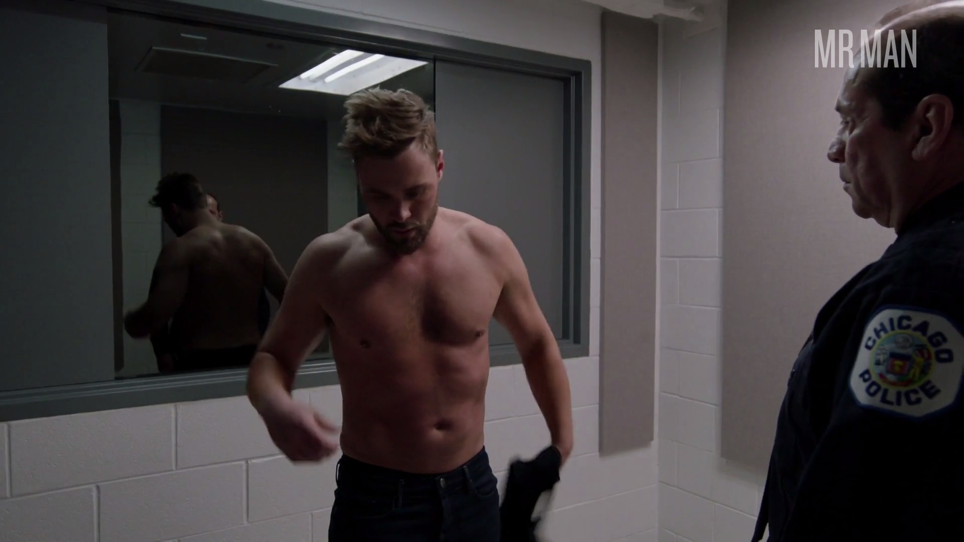 Chicago P.D.'s Sexiest Scenes with Patrick John Flueger. Shirtless, straight, underwear. 34806