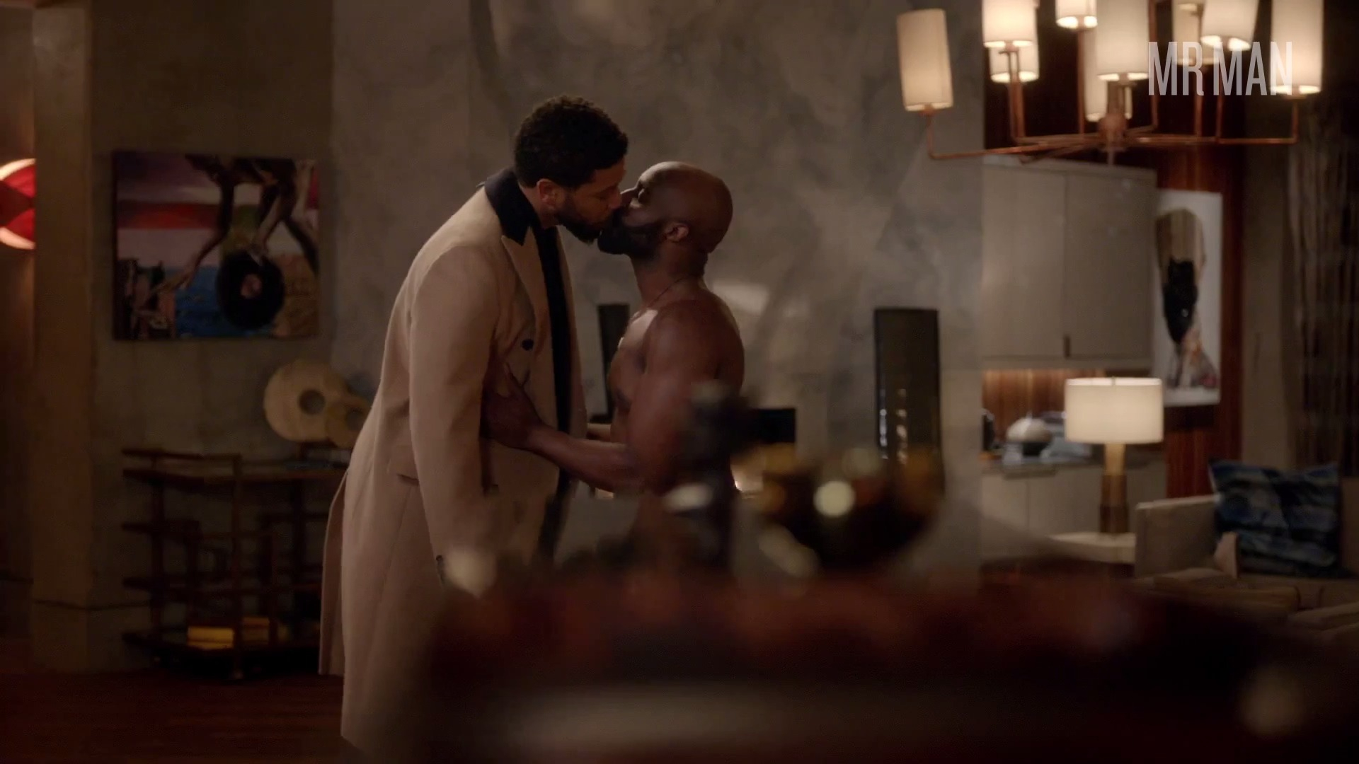 Empire's Sexiest Scenes with Jussie Smollett. Gay, Shirtless, bulge, sexy. 33198