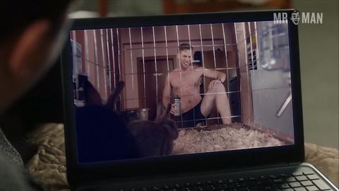 Sexiest Dustin Milligan Scene in Schitt's Creek. Sexy, Shirtless, Underwear. 18379