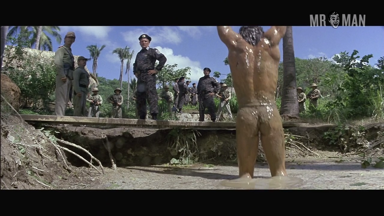 Sexiest Sylvester Stallone Scene in Rambo: First Blood Part II. Bulge, Shirtless, Thong. 10903