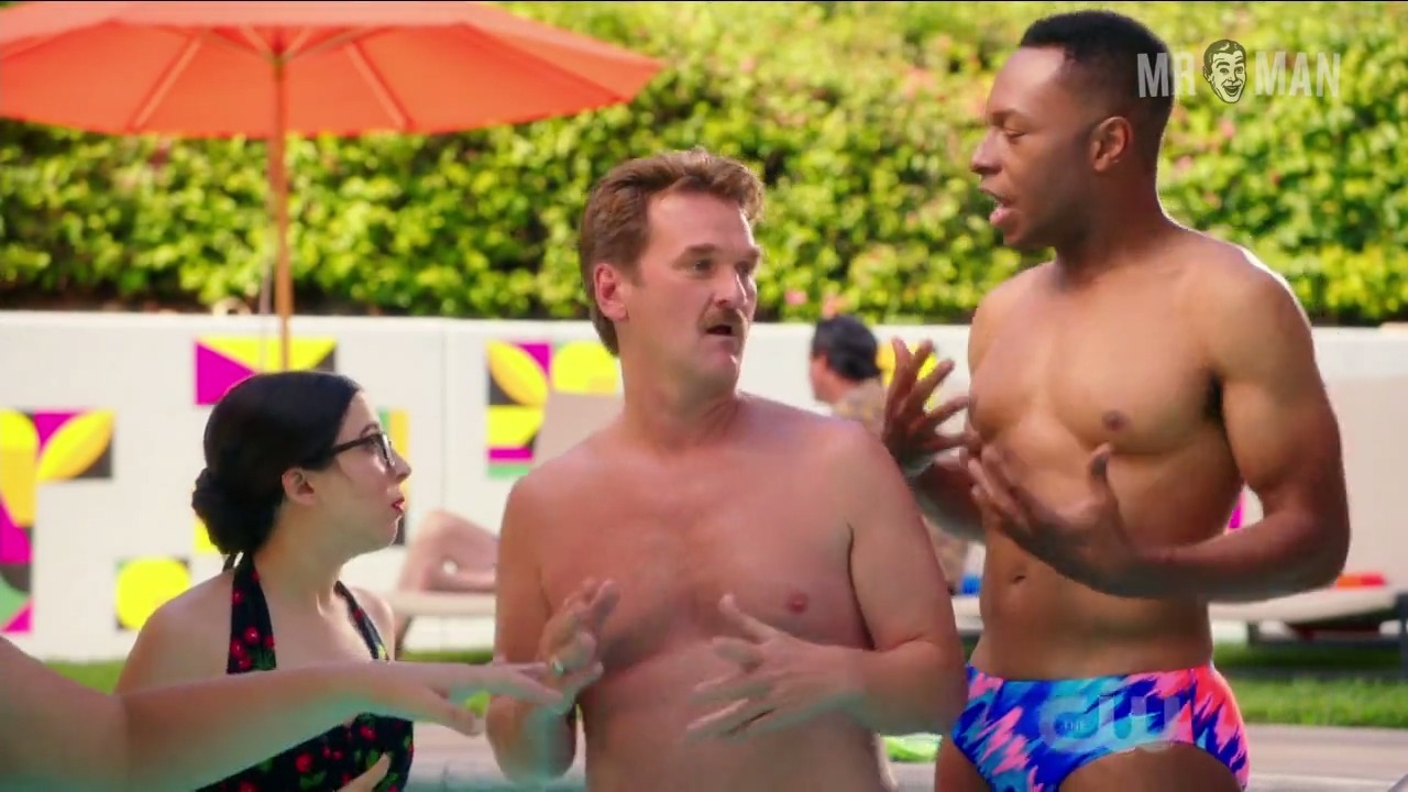 Hottest Scott Michael Foster Scene in Crazy Ex-Girlfriend. Bathing Suit, Shirtless, bulge, sexy. 22268