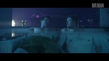 Hottest Chris Conrad Scene in Patriot. Shirtless, balls, butt. 27332