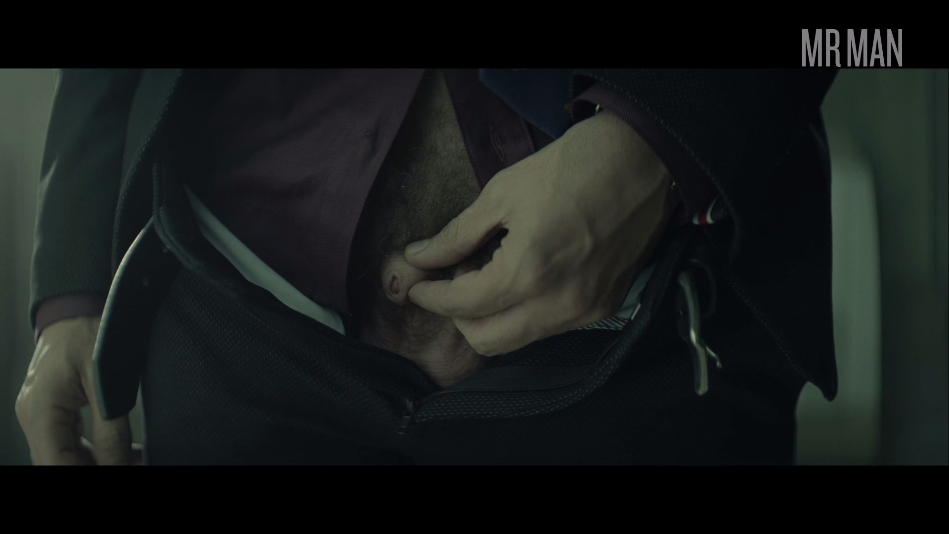 Sergeant Guy-Paul Poullian from Patriot Naked. Penis, Prosthetic. 27335
