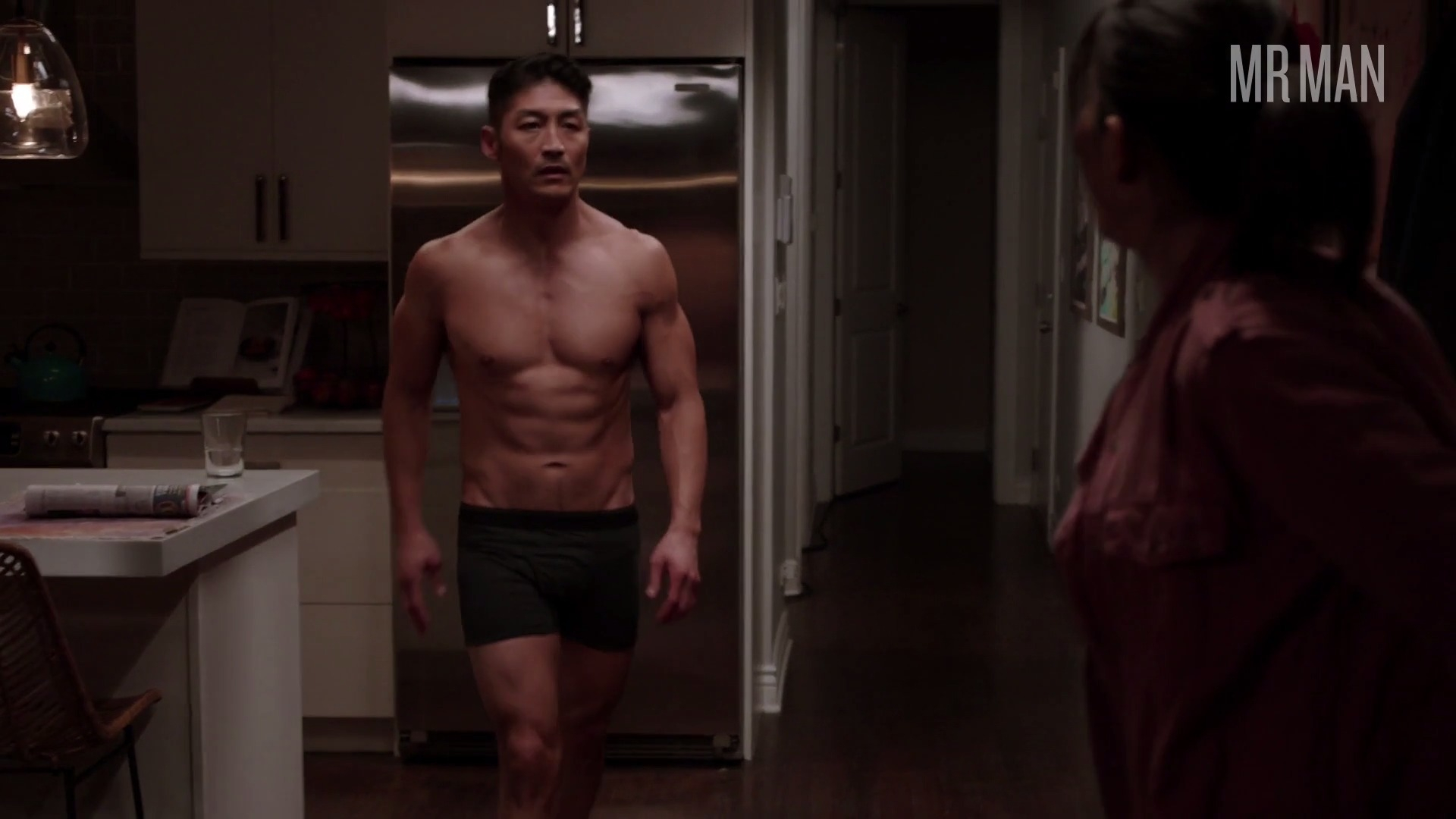 Chicago Med's Sexiest Scenes with Brian Tee. Bulge, Shirtless, Underwear, sexy. 34584