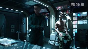 Wes Chatham in The Expanse (2015-2021) Shirtless Sexy Shirtless 19550