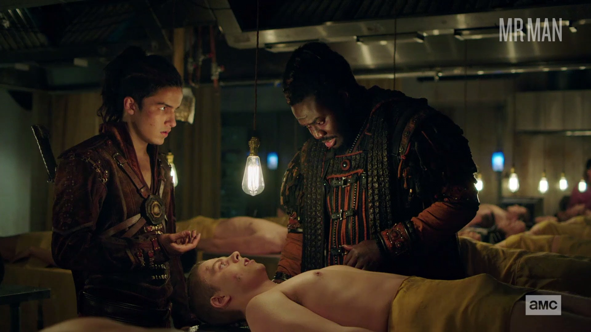 Into the Badlands's Sexiest Scenes with Thom Ashley. Sexy, Shirtless. 32592