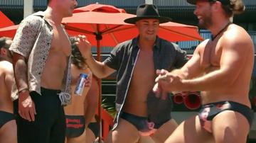 Brock Davies in Vanderpump Rules (2013) Bulge Sexy Shirtless Underwear Bathing Suit Bulge 75599