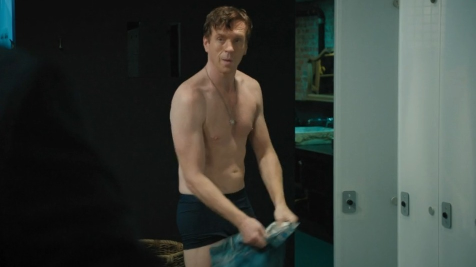 Sexiest Damian Lewis Scene in Billions. Shirtless, Underwear, balls, bathing suit. 13069