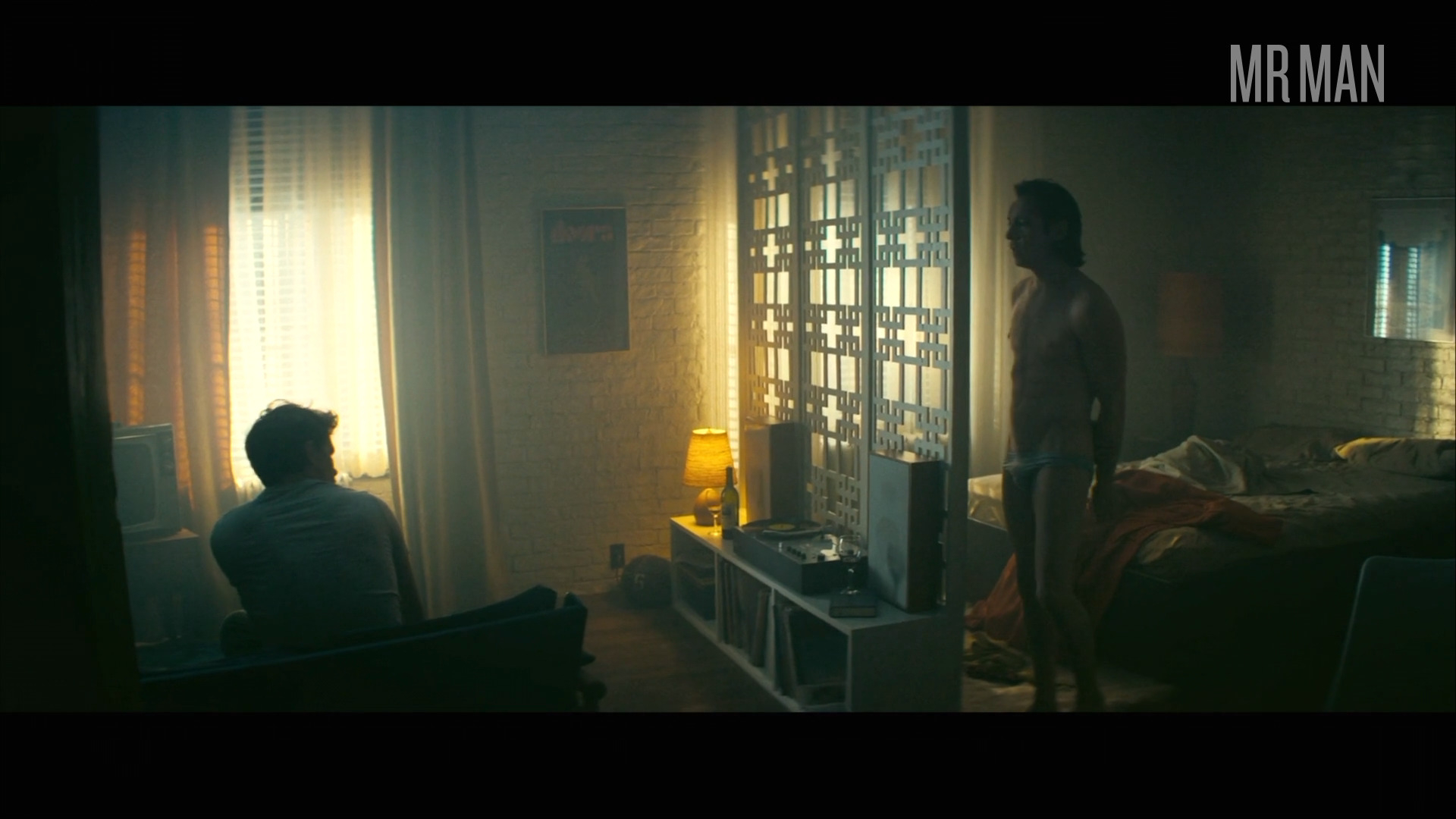Sexiest Scenes of Danny Winters from Stonewall. Gay, Sexy, Shirtless, Bulge, Underwear. 12497
