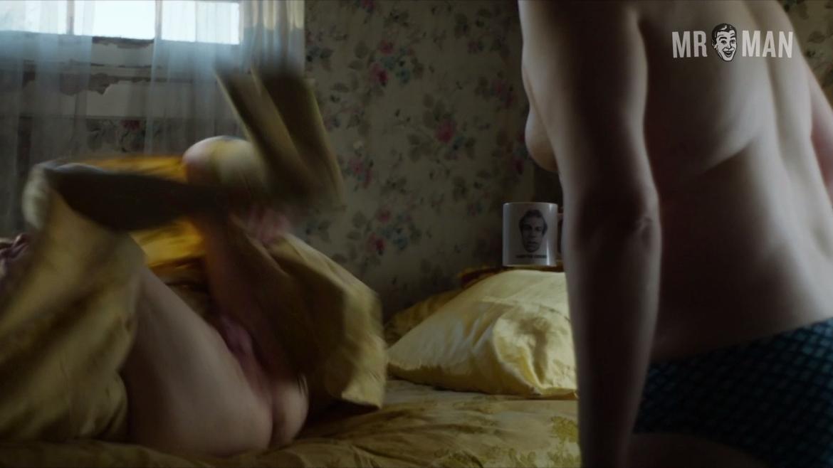 Michael St. Michaels, Sky Elobar in The Greasy Strangler (2016) Balls Butt Penis Shirtless Underwear Balls Bulge 16464