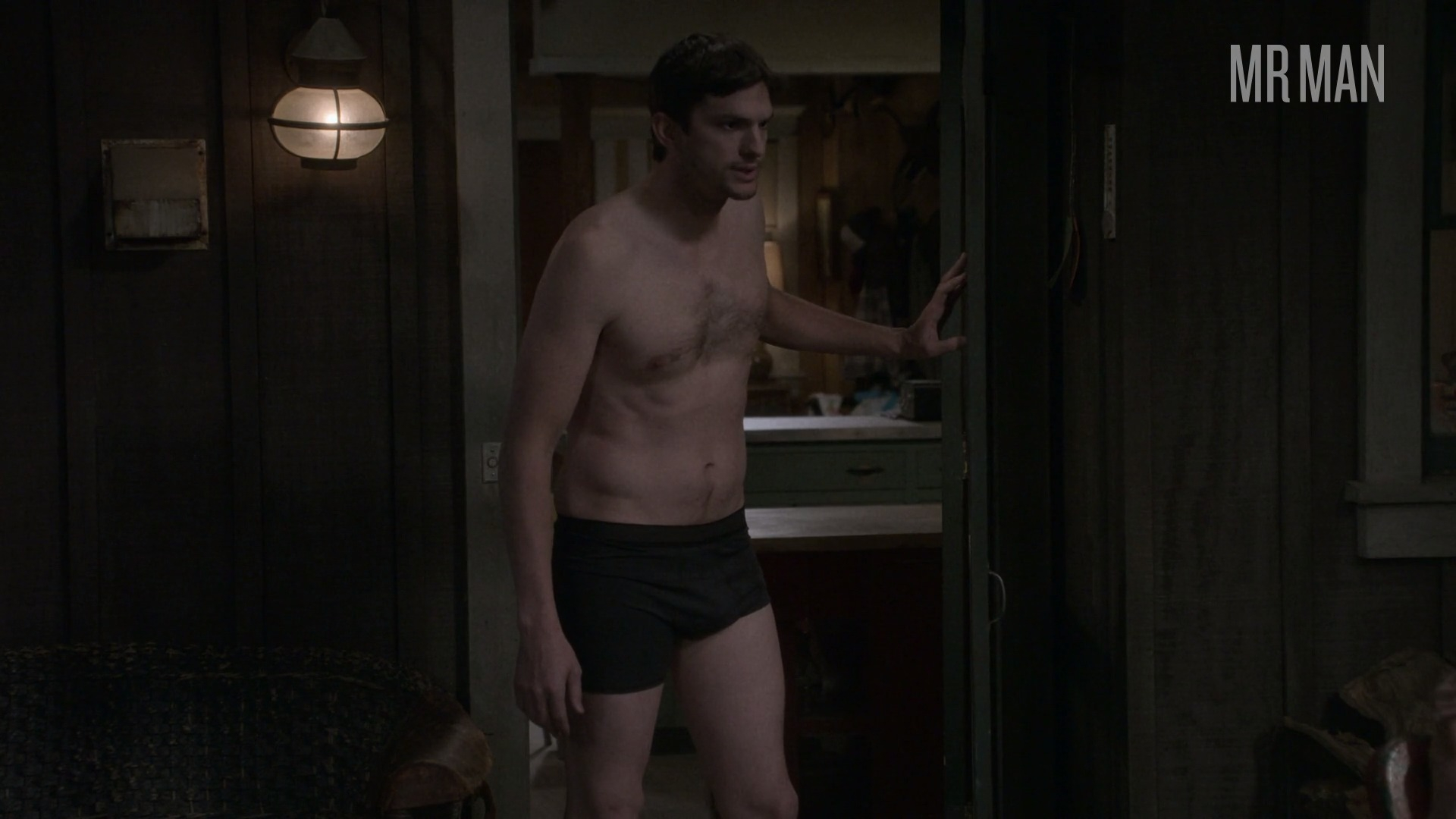 Hottest Ashton Kutcher Scene in The Ranch. Bulge, Shirtless, Underwear, butt, sexy. 28586