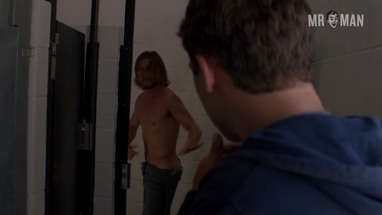 Jake Weary Naked as Deran Cody. Butt, Gay, Sexy, Shirtless, bathing suit, bulge. 14649