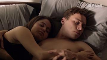 Finn Cole in Animal Kingdom (2016-2022) Shirtless Bathing Suit Bulge 24645