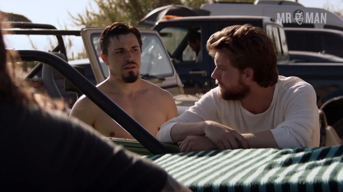 Damon Erik Williams, Seth Austin in Animal Kingdom (2016-2022) Shirtless Butt Gay 25110