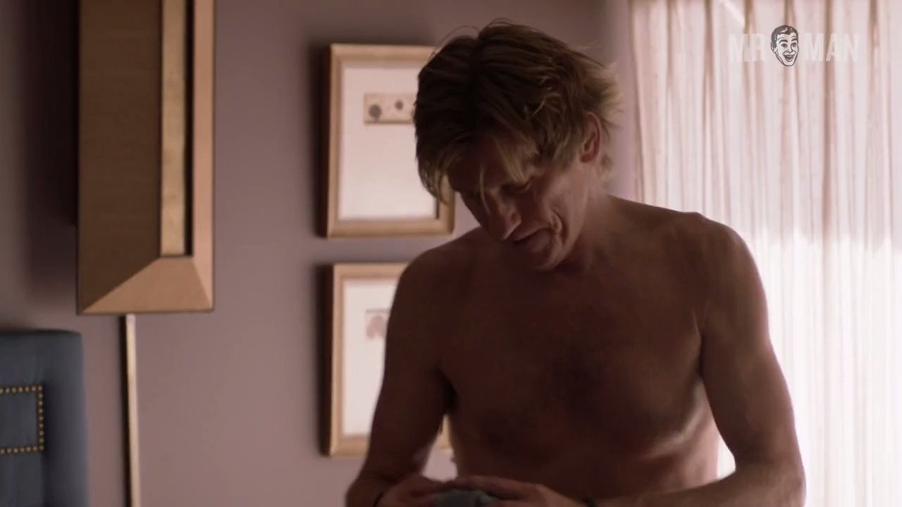 Sexiest Denis Leary Scene in Animal Kingdom. Shirtless, body double, butt. 25489