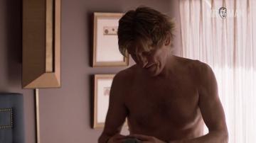 Sexiest Denis Leary Scene in Animal Kingdom. Shirtless, body double, butt. 25489