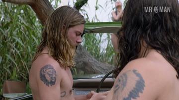 Ben Robson, Jake Weary in Animal Kingdom (2016-2022) Shirtless Bathing Suit Bulge 21285