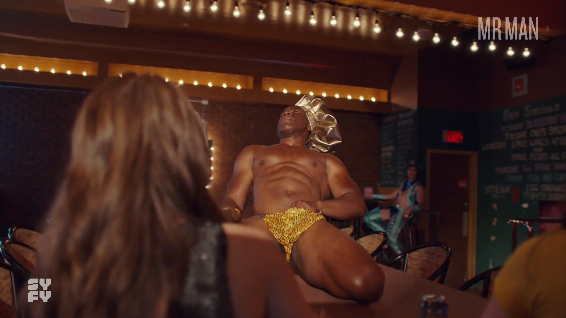 Hottest David Parent Scene in Wynonna Earp. Sexy, Shirtless, Thong, Underwear. 59174