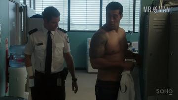 Robbie Magasiva in Wentworth (2013-2019) Sexy Shirtless Sexy Shirtless 14557