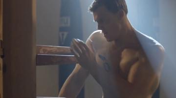 Hottest Alan Ritchson Scene in Lazer Team. Sexy, Shirtless. 15560