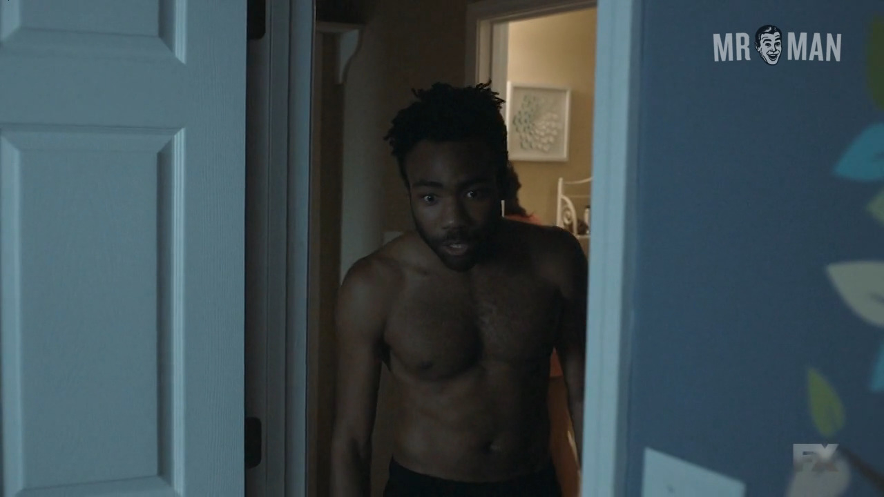 Sexiest Donald Glover Scene in Atlanta. Shirtless, gay, sexy. 15901