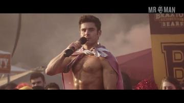 Zac Efron Naked as Teddy Sanders. Balls, Prosthetic, Shirtless. 16581