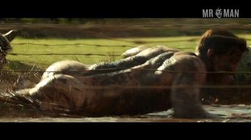 Milt 'Hollywood' Zane from Hacksaw Ridge Naked. Butt, Shirtless, sexy. 16835