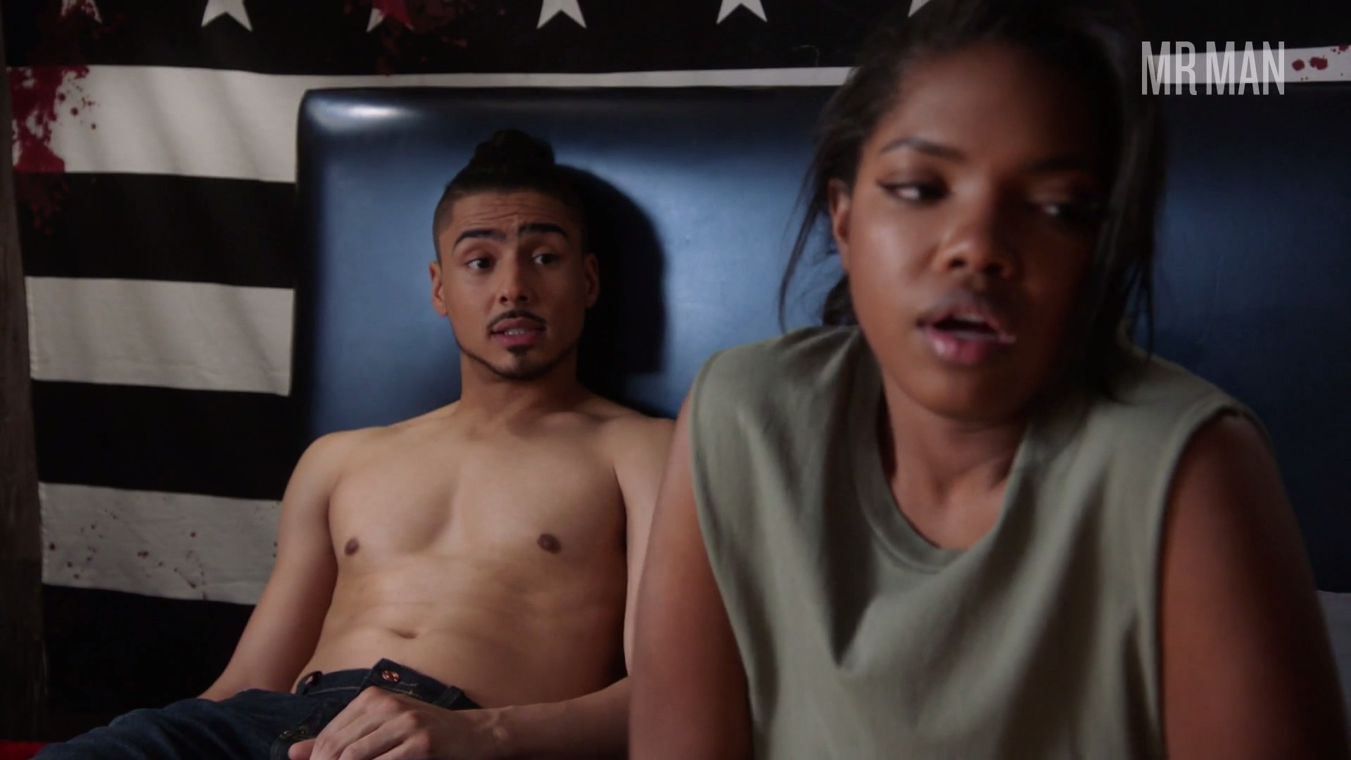 Star's Sexiest Scenes with Evan Ross. Sexy, Shirtless. 32373