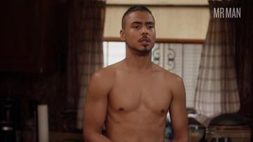 Star's Sexiest Scenes with Quincy Brown. Shirtless, straight, underwear. 34176