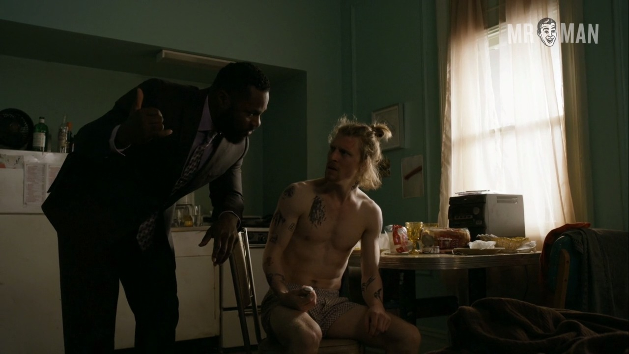 Sexiest Colin Bates Scene in Sneaky Pete. Shirtless, Straight, Underwear. 18007