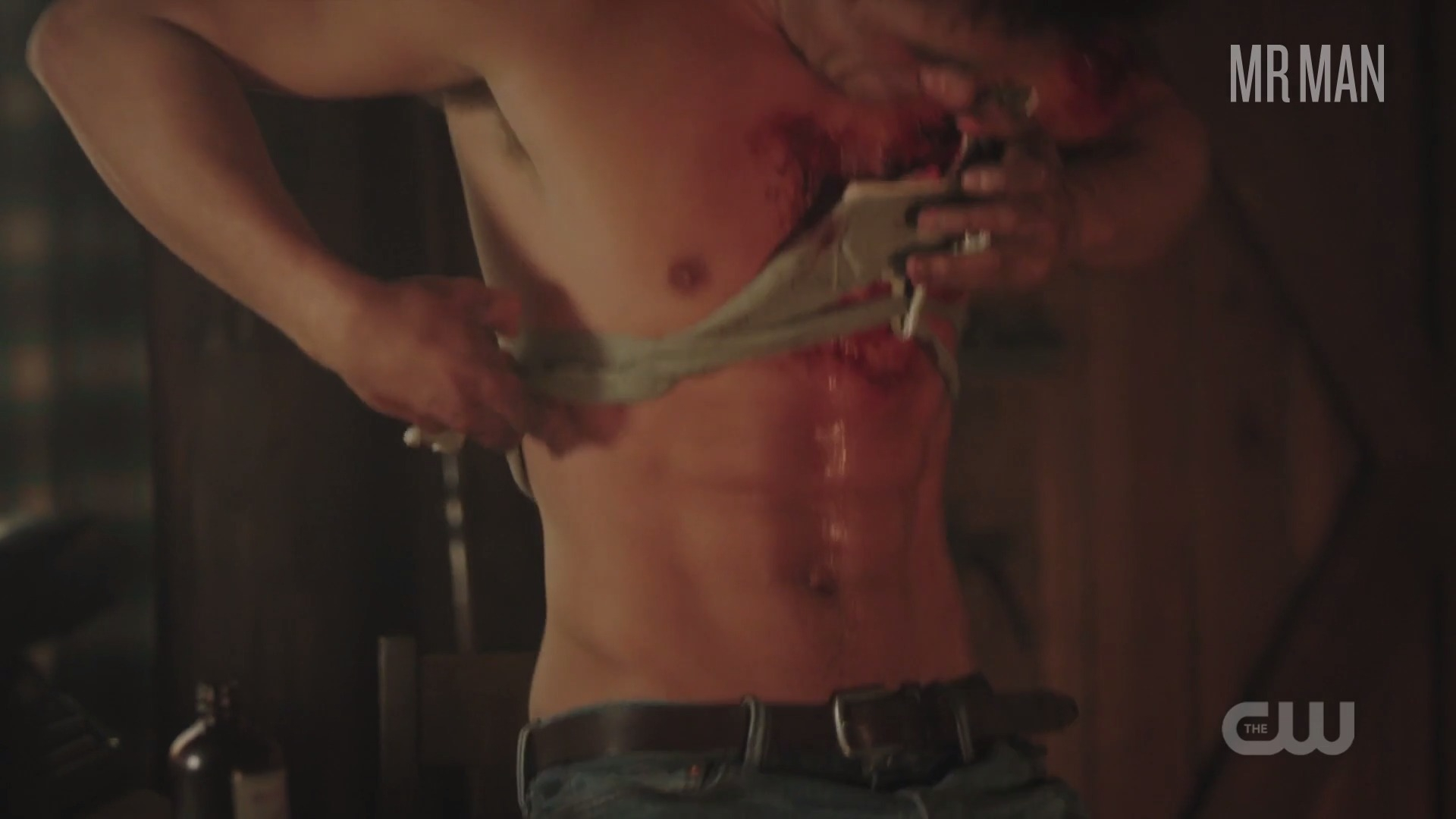 Riverdale's Sexiest Scenes with K.J. Apa. Shirtless, bathing suit, bulge. 29736