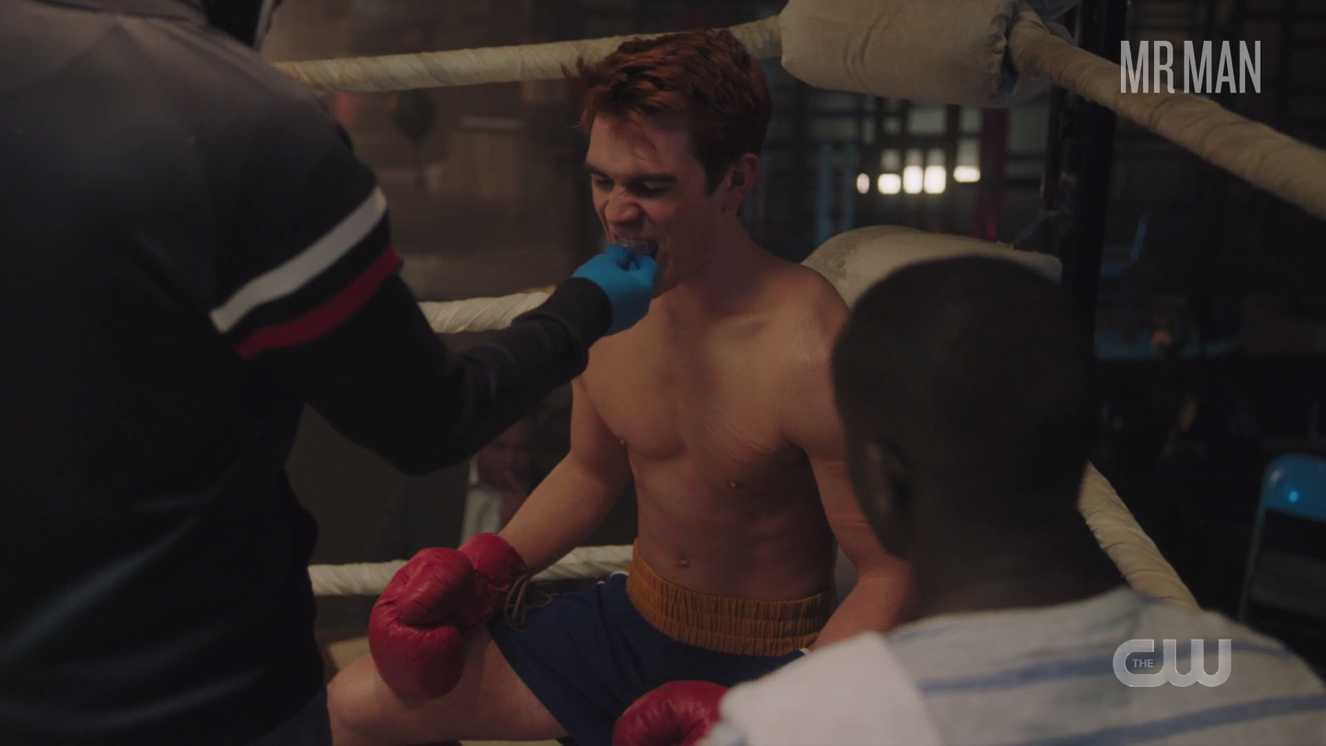 Riverdale's Sexiest Scenes with K.J. Apa. Shirtless, bathing suit, bulge. 30990