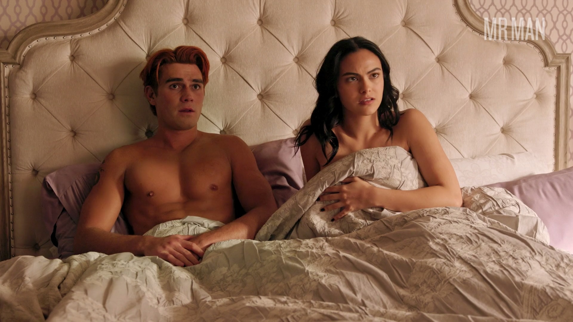 Riverdale's Sexiest Scenes with K.J. Apa. Shirtless, bathing suit, bulge. 46482