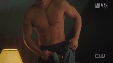 K.J. Apa in Riverdale (2017-2023) Shirtless Bathing Suit Bulge 58562