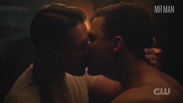 Casey Cott, Karl Walcott in Riverdale (2017-2023) Gay Shirtless Underwear Bulge Gay 76376