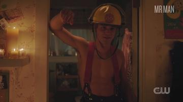 K.J. Apa in Riverdale (2017-2023) Sexy Shirtless Bathing Suit Bulge 59399