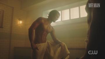 Hottest Casey Cott Scene in Riverdale. Shirtless, bulge, gay. 59402