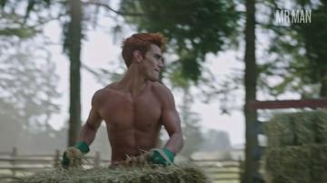 K.J. Apa in Riverdale (2017-2023) Sexy Shirtless Bathing Suit Bulge 28346