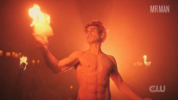 Hottest Archie Andrews Scenes. Shirtless, bathing suit, bulge. 72513