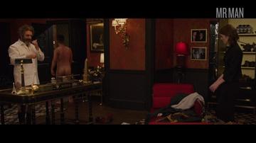 Michael Sheen, Stephen Hu in The Good Fight (2017-2022) Sexy Butt Shirtless Butt Sexy 31776