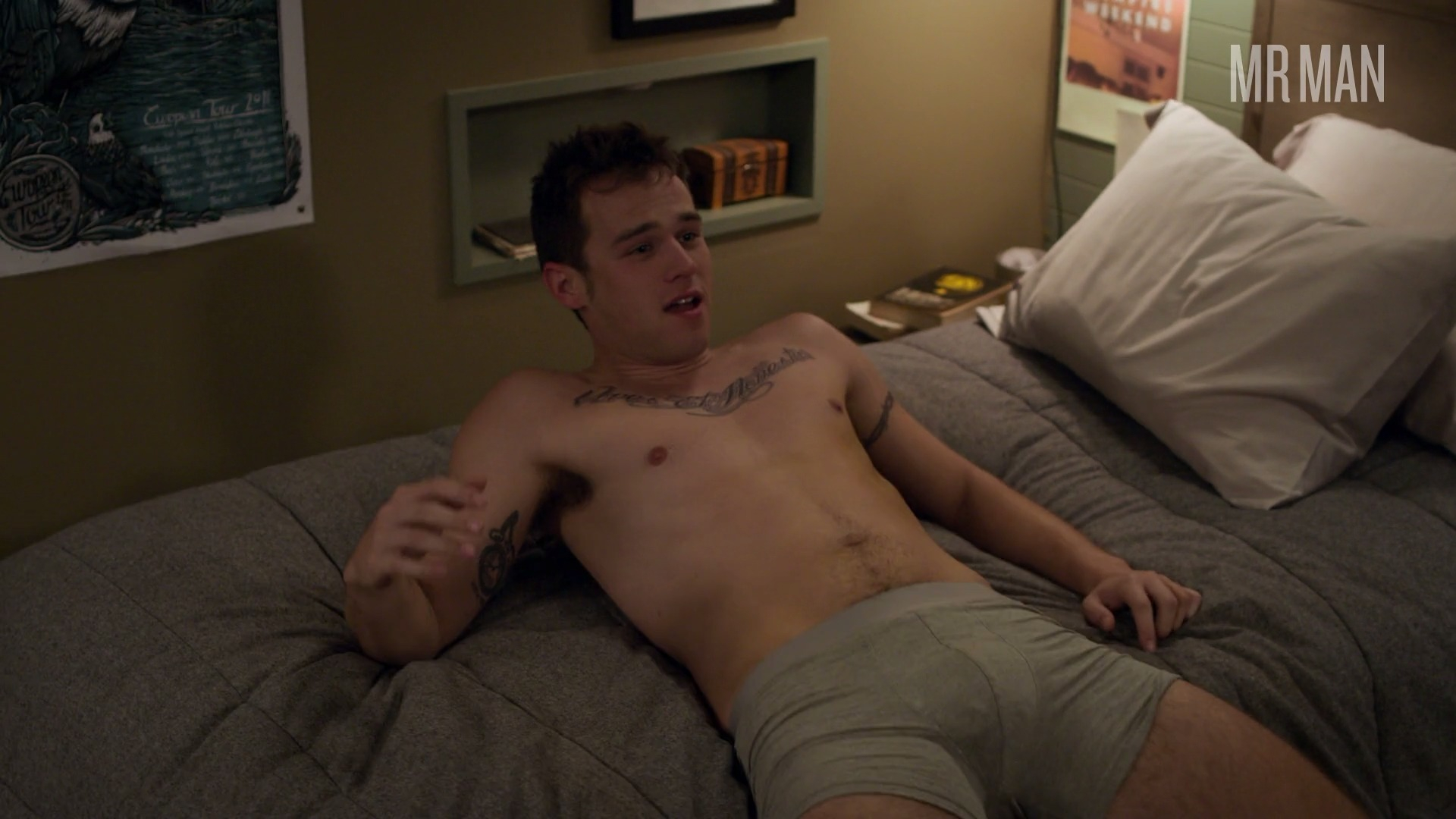 Hottest Justin Foley Scenes. Bulge, Sexy, Shirtless, Straight, Underwear. 38385