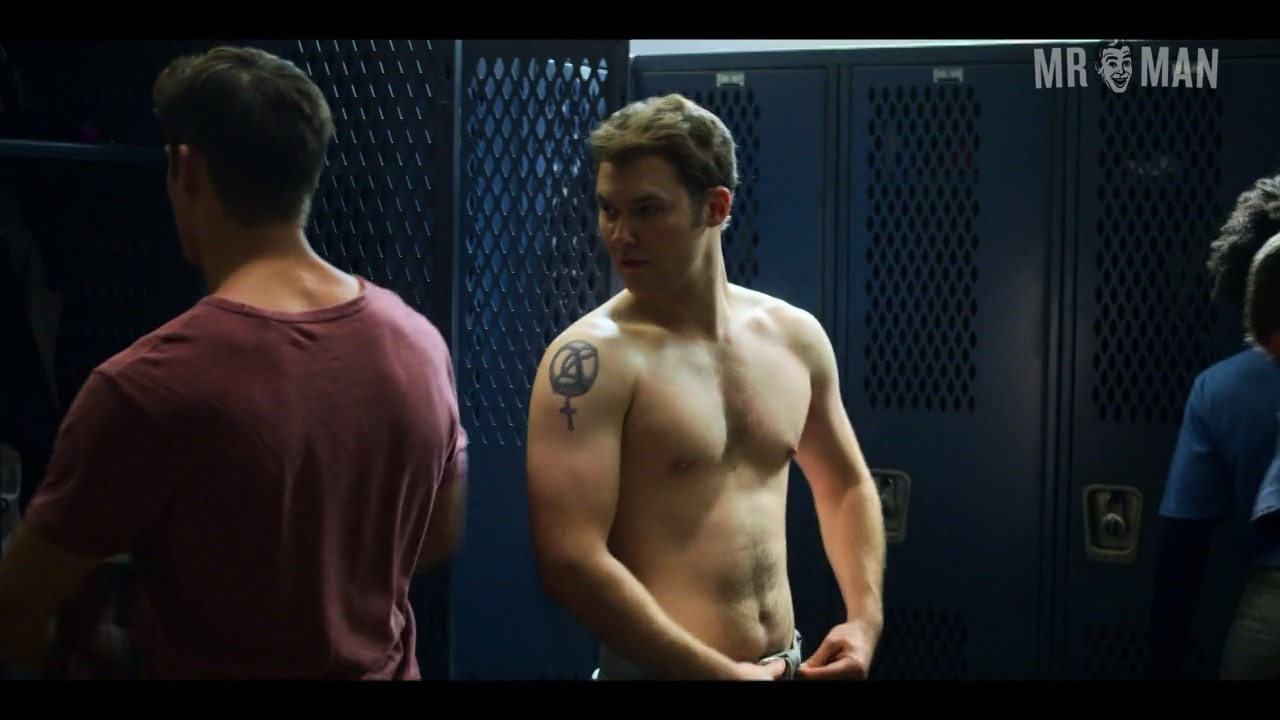 Hottest Justin Prentice Scene in 13 Reasons Why. Shirtless, butt, cgi. 24530