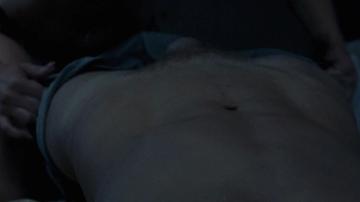 Harris Dickinson in Beach Rats (2017) Penis Bulge Shirtless Straight Underwear Balls Bulge 19992